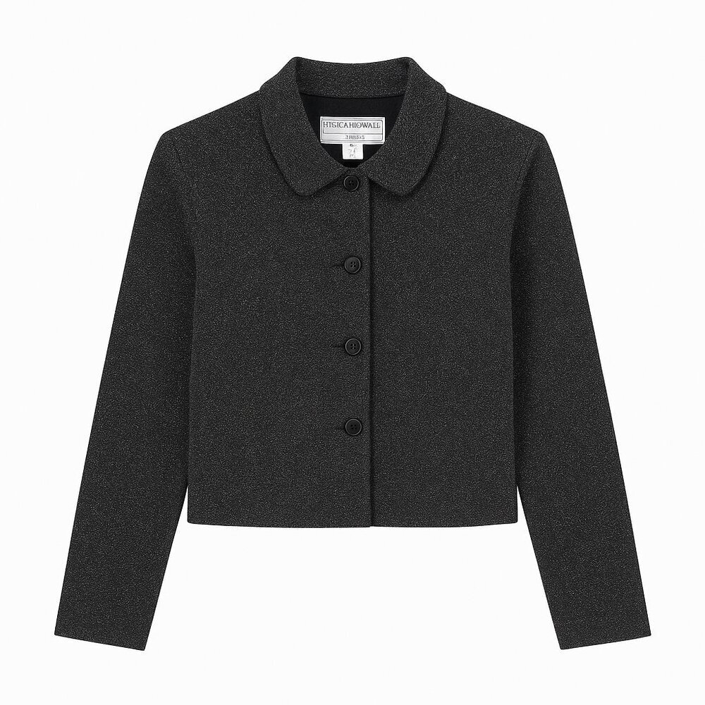 Jessica Howard Petite Black Blazer Top  Size: 8P (Petite)